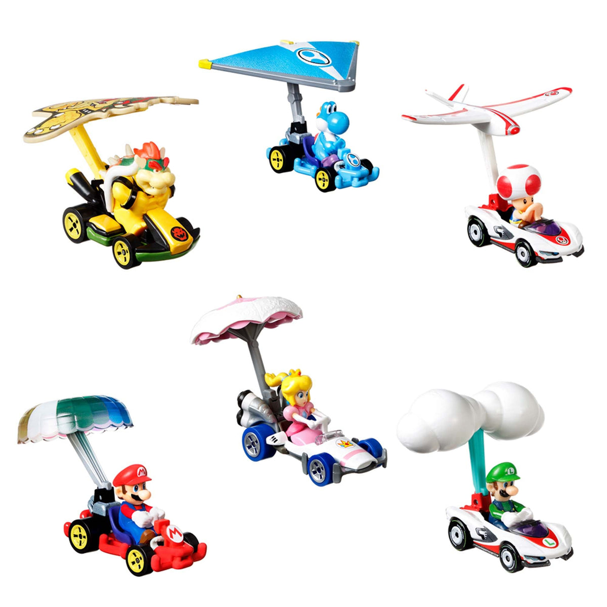 U.P.D. INC impulse buying Mario Kart Glider, Assortment, 1 Count