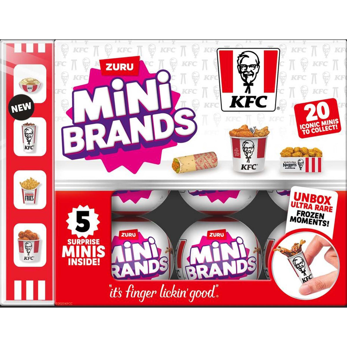 U.P.D. INC Impulse Buying Mini Brands KFC, Assortment, 1 Count 193052057600