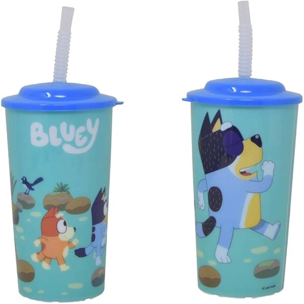 U.P.D. INC Kids Birthday Bluey Sippy Cup, 16 Oz, 1 Count 707849182873