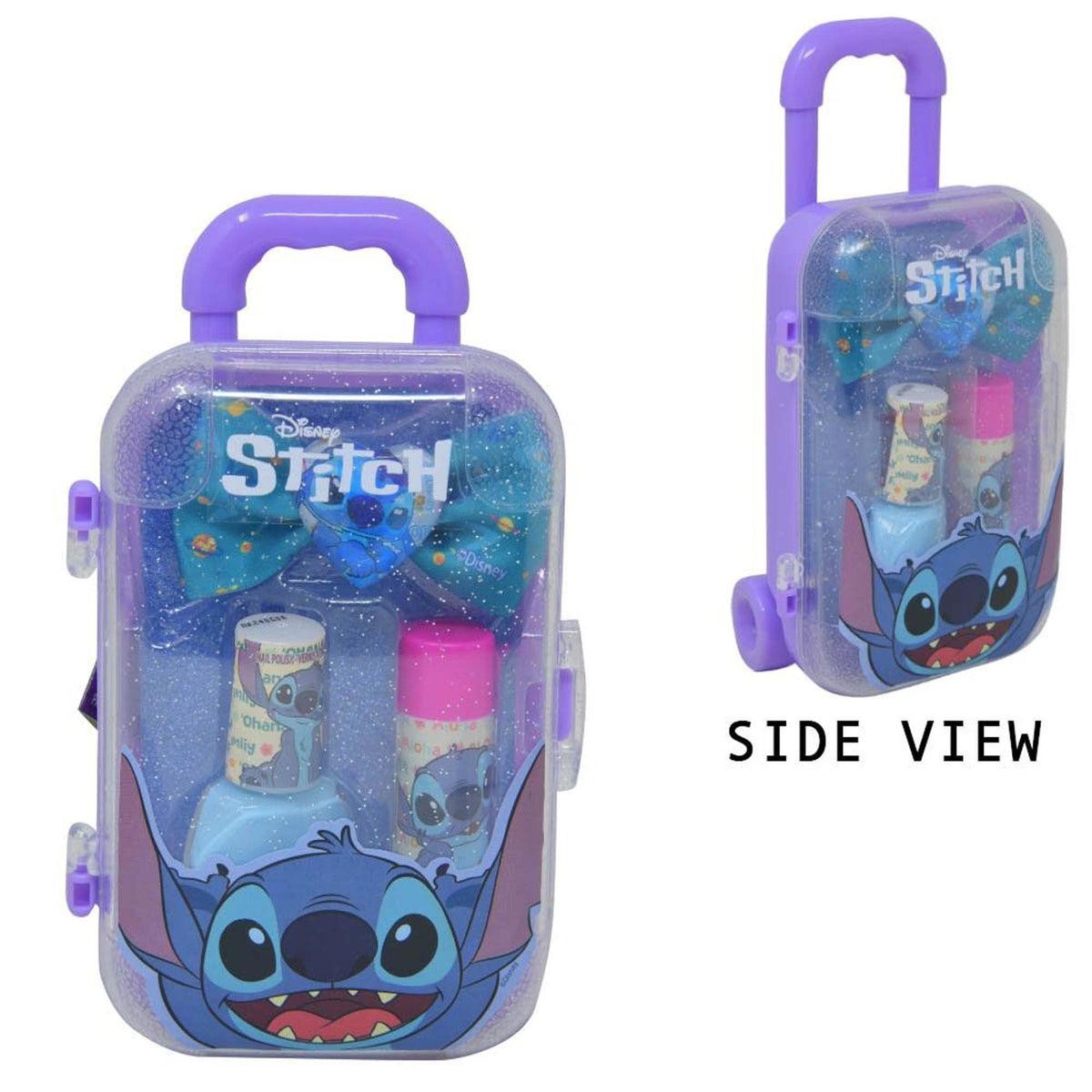 U.P.D. INC Kids Birthday Disney Stitch Cosmetic Luggage, 1 Count 719565506390