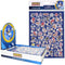 U.P.D. INC Kids Birthday Sonic the Hedgehog Sticker Sheet, 1 count 191537144296