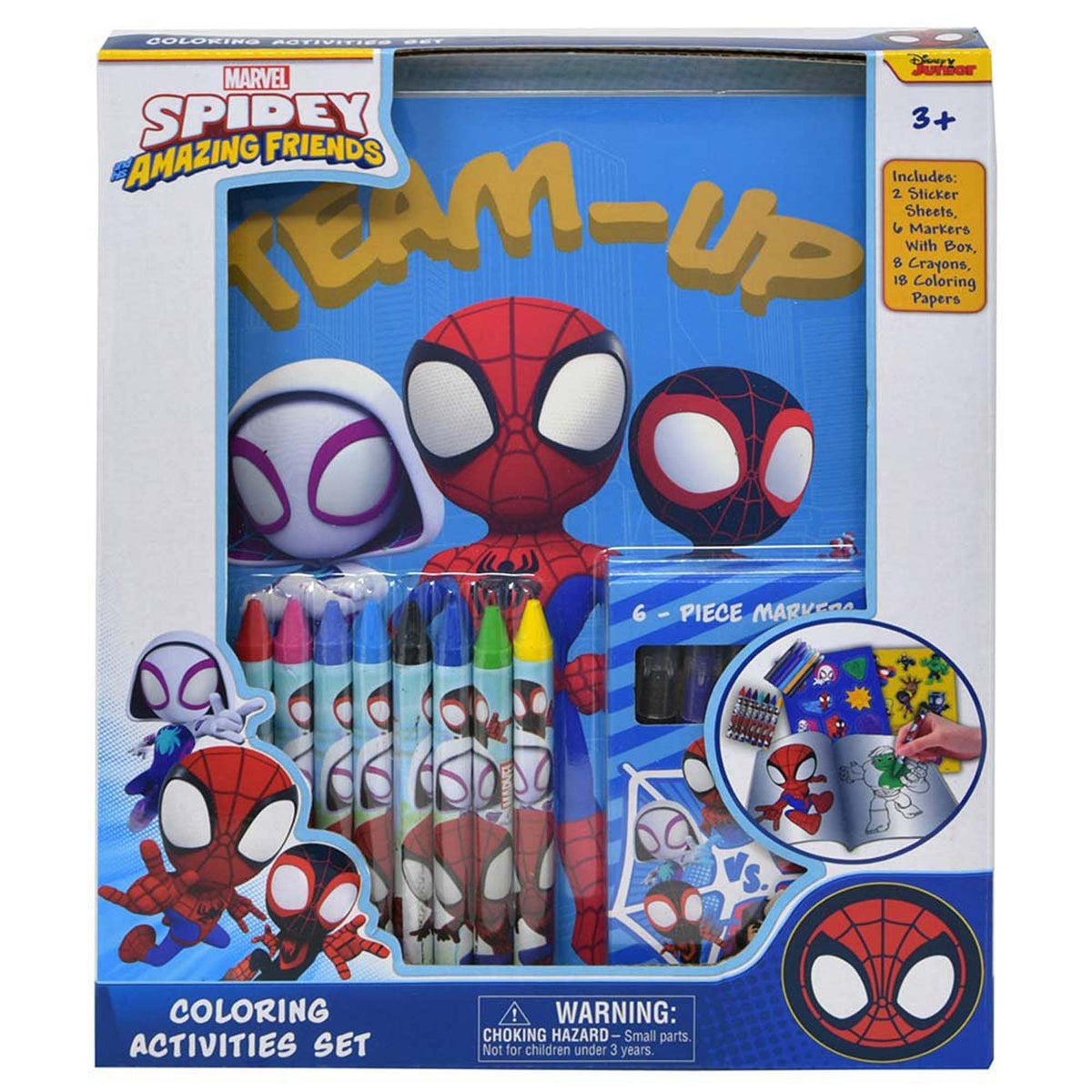 U.P.D. INC Kids Birthday Spidey and friends Activity Kit 077764693960