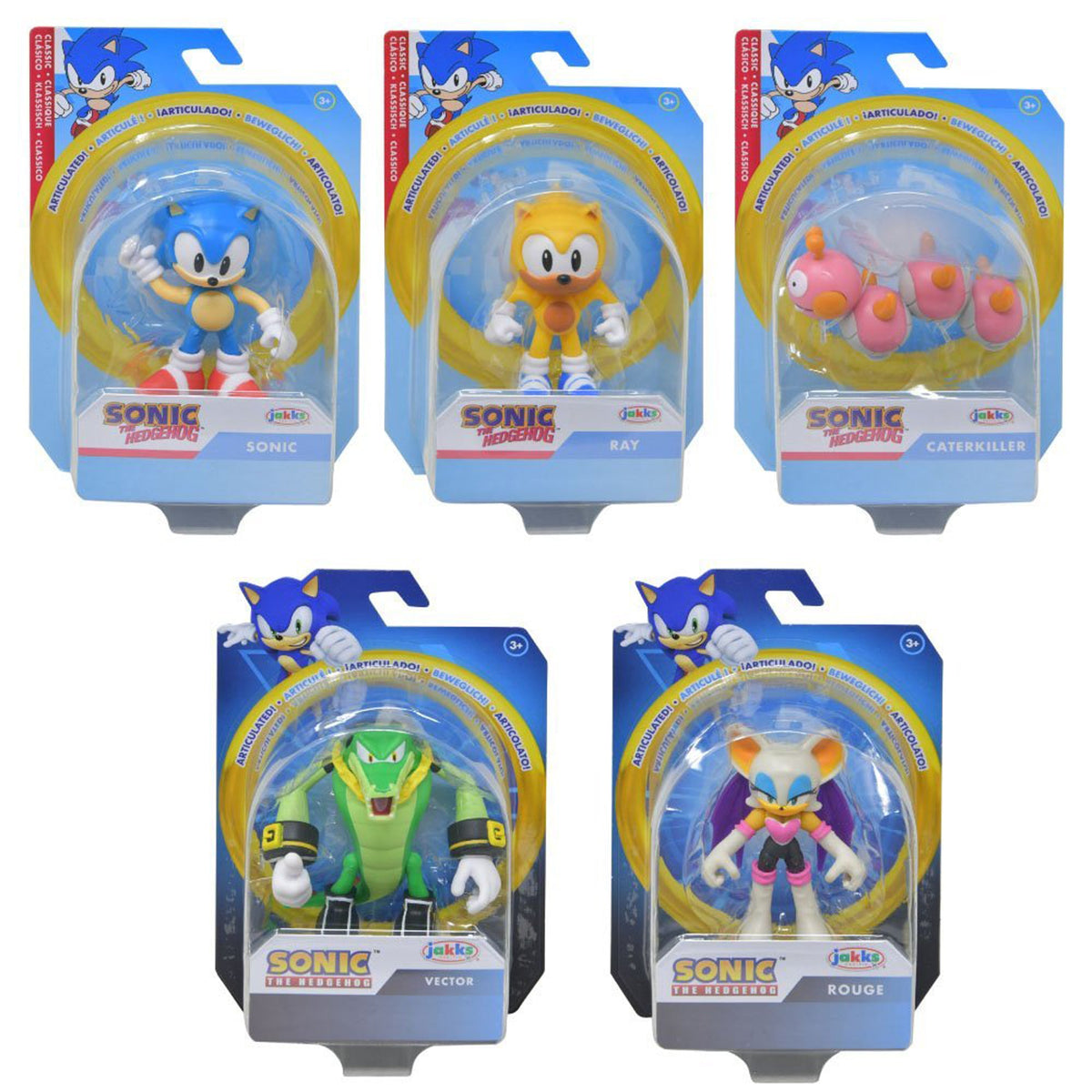 U.P.D. INC Toys & Games Sonic Figurine, Wave 16, 2.5 Inches, Assortment, 1 Count 192995414396