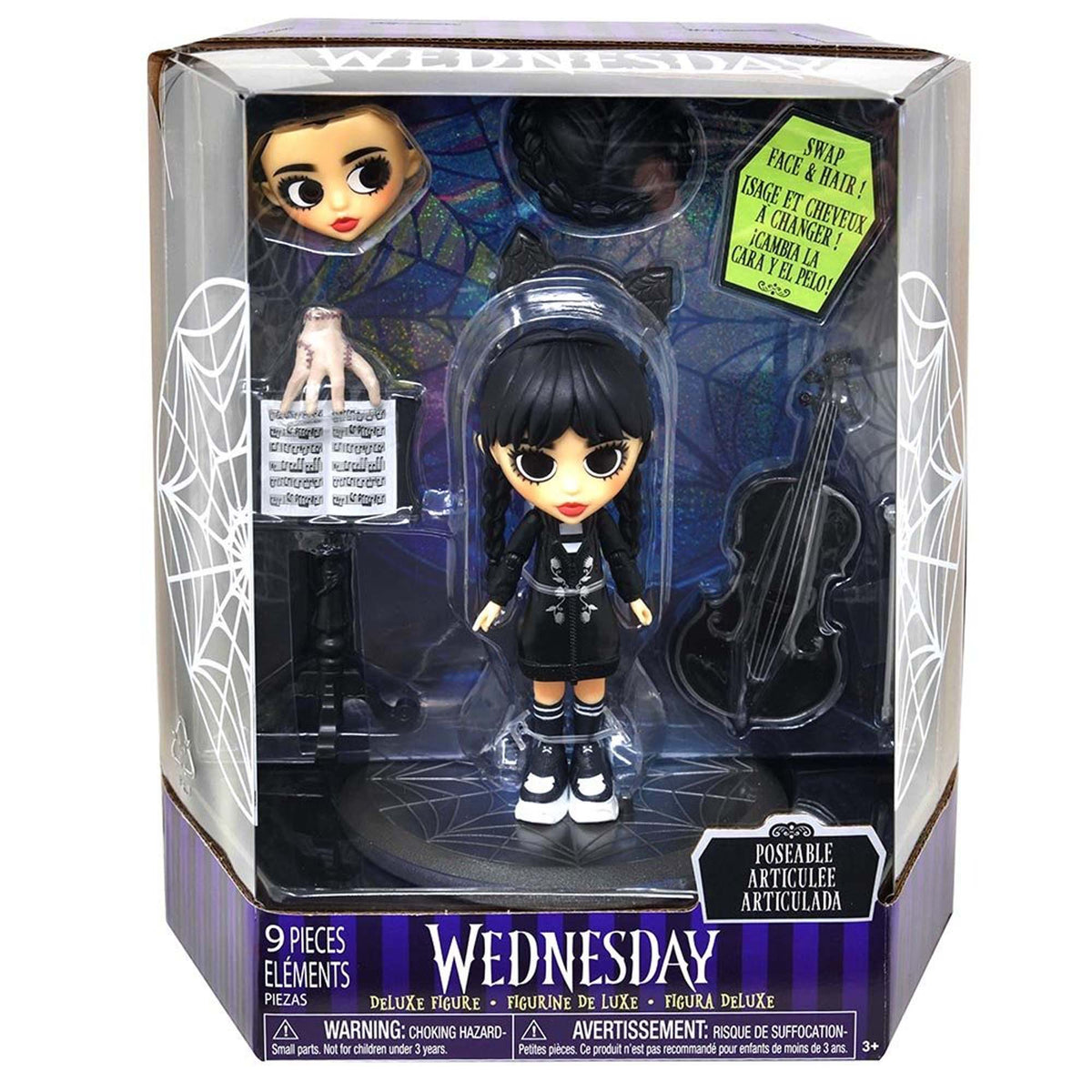 U.P.D. INC Toys & Games Wednesday Deluxe Collectible Figurines, Classic Series, 1 Count 886144411021