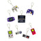 UCC DISTRIBUTING INC. Impulse Buying Nintendo Mini Console with Clip, Assortment, 1 Count 5056577700169