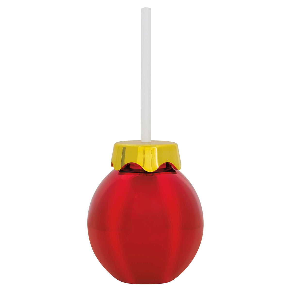 UNIQUE PARTY FAVORS Christmas Vibrant Christmas Ornament Shaped Cup, 12 Oz, 1 Count