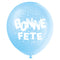 UNIQUE PARTY FAVORS General Birthday Bright Bonne Fête Latex Balloons, 12 Inches, 8 Count