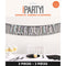 UNIQUE PARTY FAVORS Halloween Iridescent Hauntings Banner Kit, 2 Count