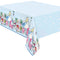 UNIQUE PARTY FAVORS Kids Birthday Alice in Wonderland Birthday Rectangular Plastic Table Cover, 54 x 84 Inches, 1 Count