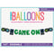 UNIQUE PARTY FAVORS Kids Birthday Gamer Birthday Balloons Banner, 144 Inches, 1 Count 011179252060