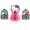 UNIQUE PARTY FAVORS Kids Birthday Hello Kitty and Friends Birthday Honeycomb Table Centerpiece Decoration Kit, 1 Count 011179437256