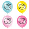 UNIQUE PARTY FAVORS Kids Birthday Hello Kitty and Friends Birthday Latex Balloons, 12 Inches, 8 Count 011179437221