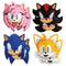 UNIQUE PARTY FAVORS Kids Birthday Sonic the Hedgehog Paper Masks, 8 Count 0111179218509