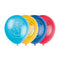 UNIQUE PARTY FAVORS Kids Birthday Sonic the Hedgehog Printed Latex Balloons, 12 Inches, 8 Count 011179218370