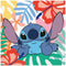 UNIQUE PARTY FAVORS Kids Birthday Stitch Large Lunch Napkins, Disney, 16 Count 011179325481