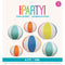 UNIQUE PARTY FAVORS Summer Summer Fun Beach Ball Paper Lanterns Decoration Kit, 6 Count 011179133598