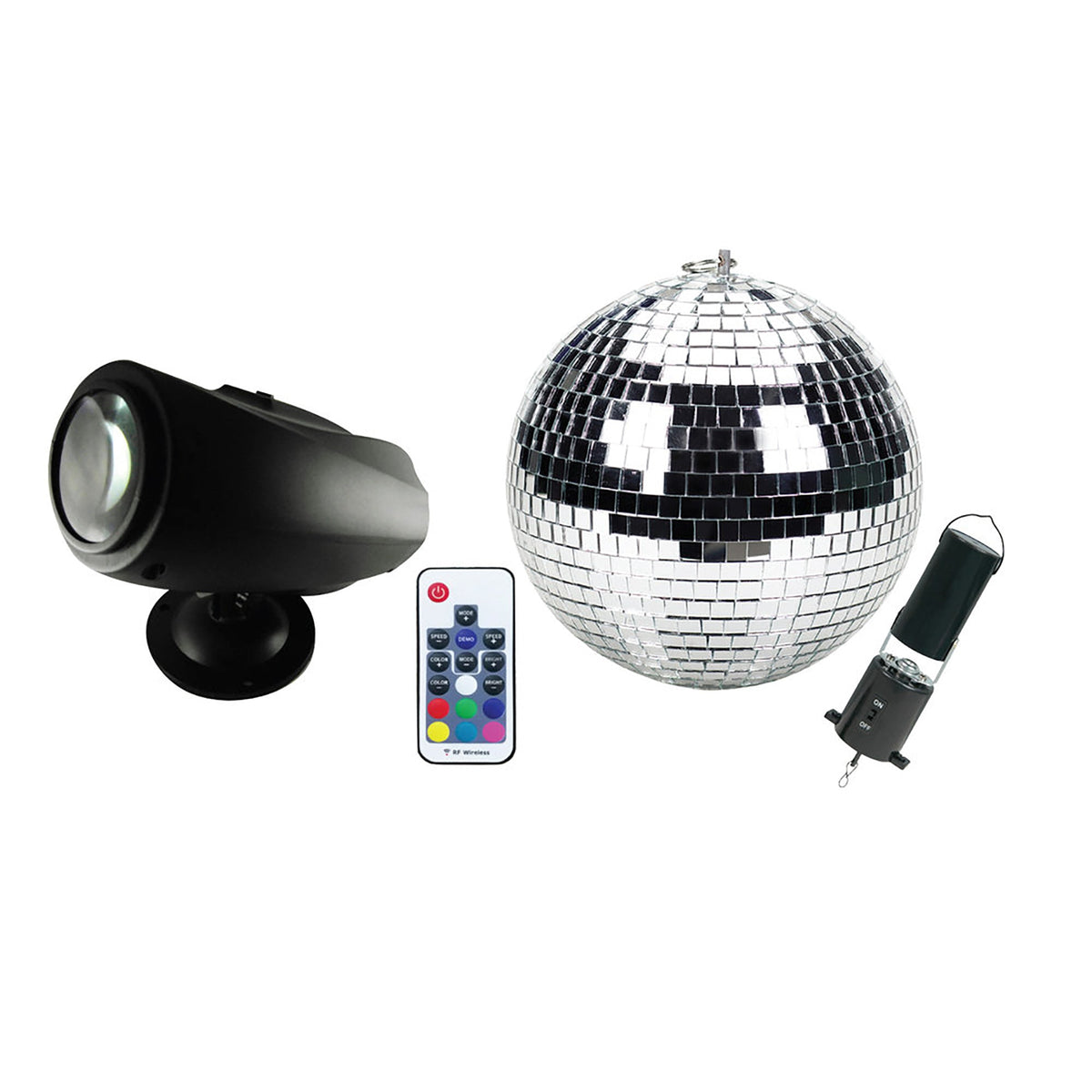 VISUAL EFFECTS Lights/special Fx Mirror Disco Ball Kit, 8 Inches, 1 Count