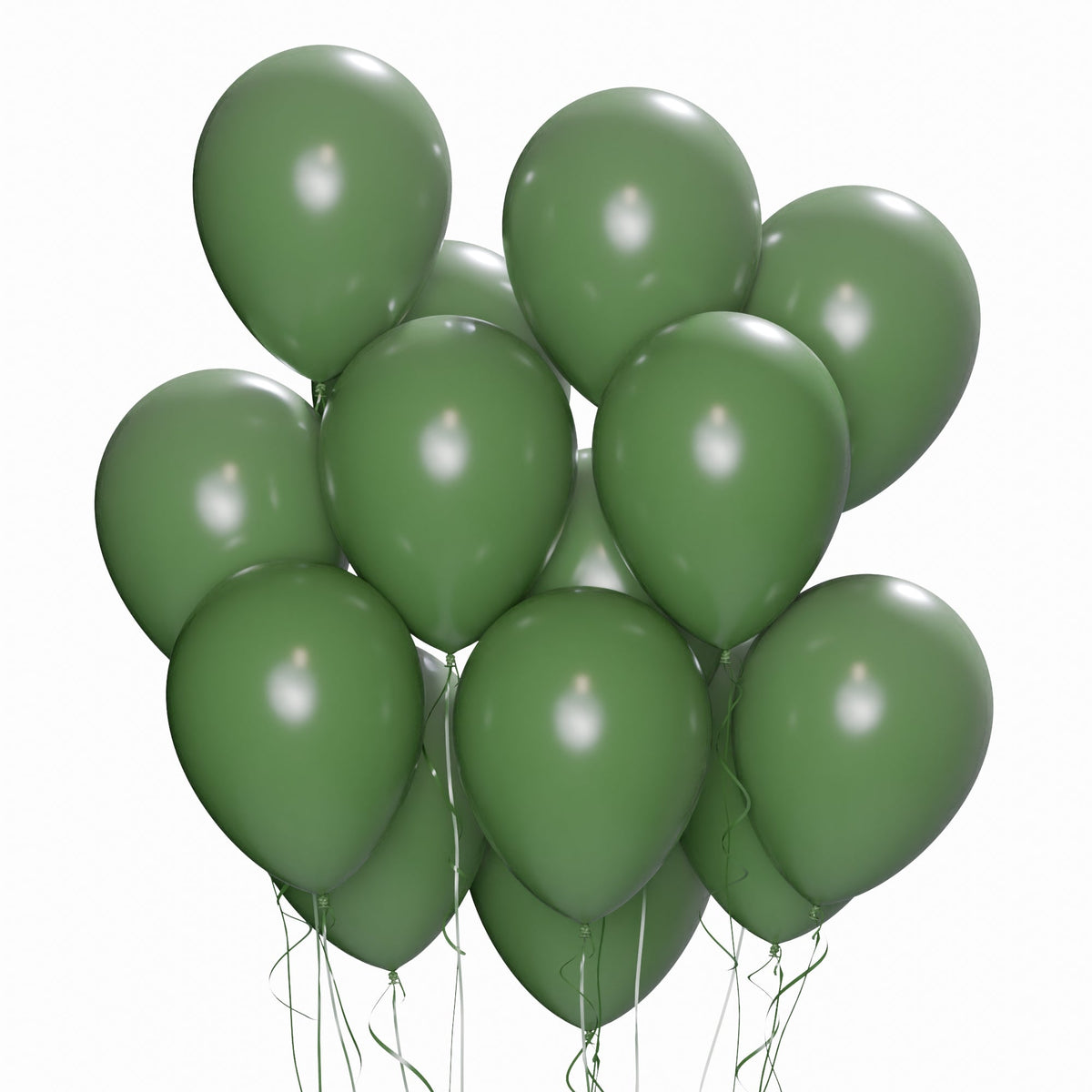 WIDE OCEAN INTERNATIONAL TRADE BEIJING CO., LTD Balloons Avocado Green Latex Balloons, 12 Inches, 15 Count 810077652695