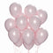 WIDE OCEAN INTERNATIONAL TRADE BEIJING CO., LTD Balloons Baby Pink Latex Balloon 12 Inches, Pearl Collection, 15 Count 810064197666