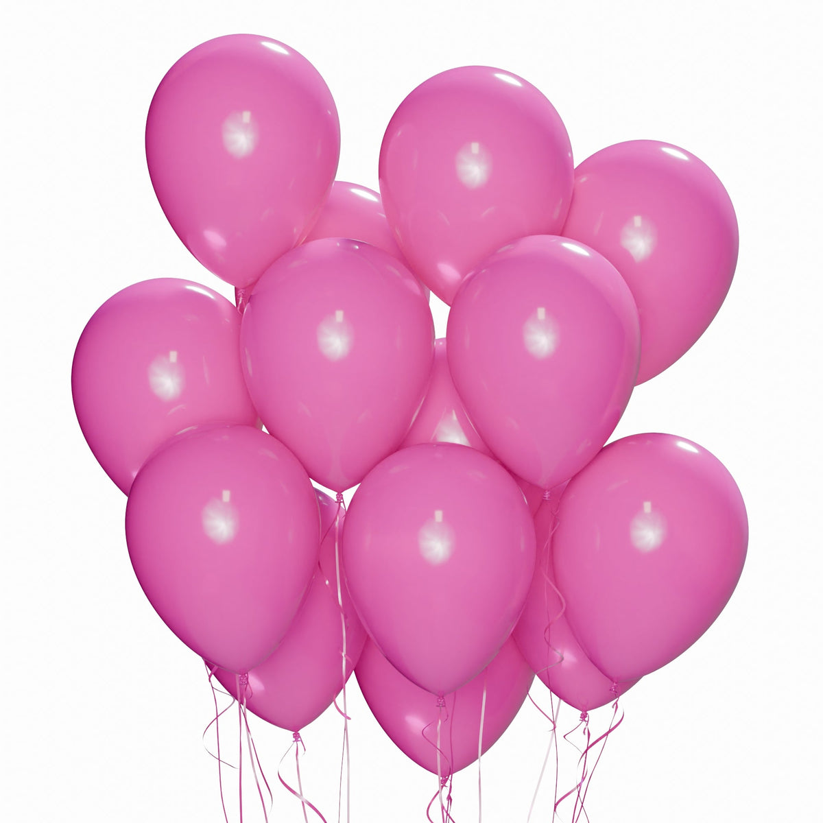 WIDE OCEAN INTERNATIONAL TRADE BEIJING CO., LTD Balloons Fuchsia Latex Balloon 12 Inches, 72 Count 810064197703