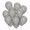 WIDE OCEAN INTERNATIONAL TRADE BEIJING CO., LTD Balloons Grey Latex Balloon 12 inches, 72 Count 810064198175