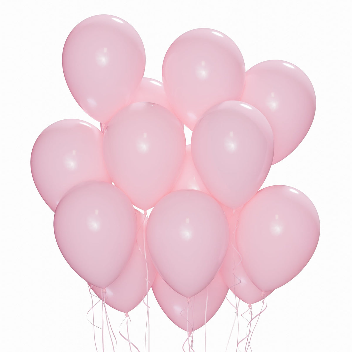 WIDE OCEAN INTERNATIONAL TRADE BEIJING CO., LTD Balloons Light Pink Latex Balloon 12 Inches, 72 Count 810064197604