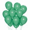 WIDE OCEAN INTERNATIONAL TRADE BEIJING CO., LTD Balloons Mid Green Latex Balloon 12 Inches, 15 Count 810077652718