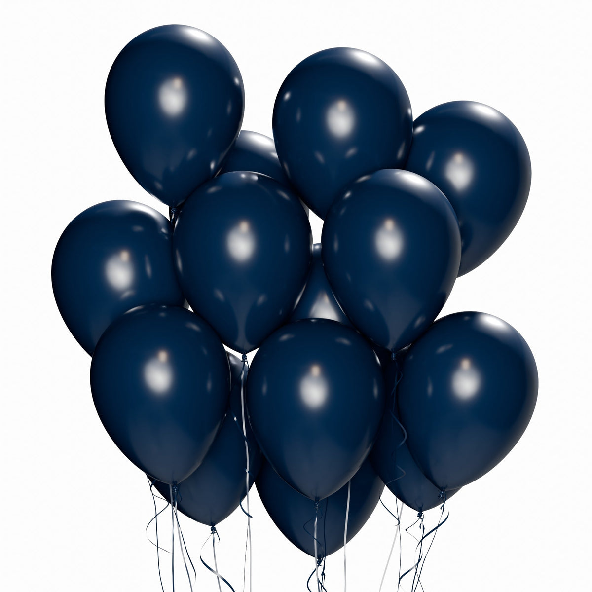 WIDE OCEAN INTERNATIONAL TRADE BEIJING CO., LTD Balloons Navy Blue Latex Balloon 12 Inches, 15 Count 810064198199