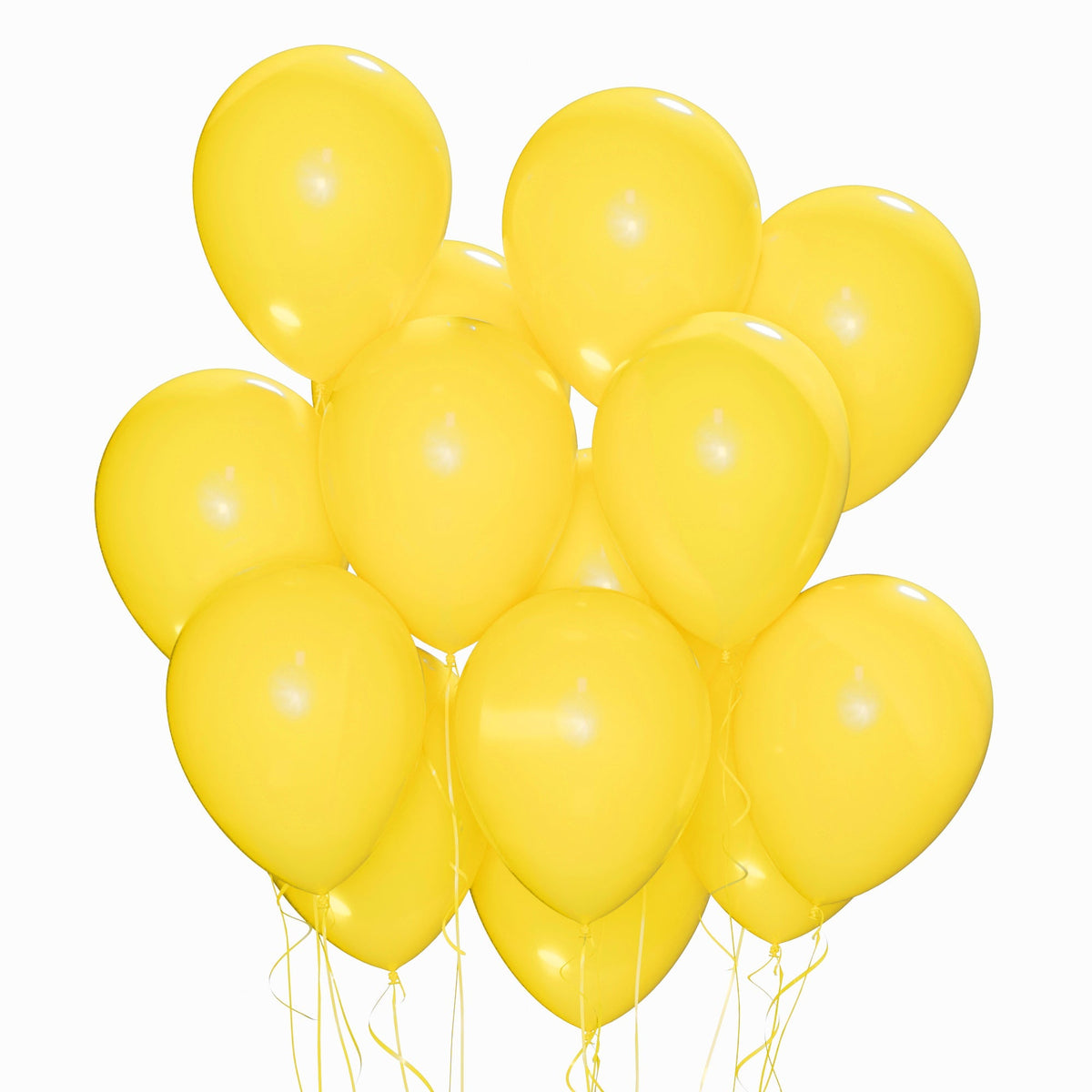 WIDE OCEAN INTERNATIONAL TRADE BEIJING CO., LTD Balloons Yellow Latex Balloon 12 Inches, 72 Count 810064197529