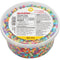 WILTON INDUSTRIES Cake Supplies Rainbow Confetti Tube Sprinkles, 10 Oz, 1 Count 020591007493