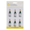 WILTON INDUSTRIES General Birthday Champagne Bottle Cake Candles, 6 Count