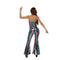 YIWU BAIGE CRAFT CO .L TD Costumes 70s Disco Costume for Adults, Multicolor Jumpsuit