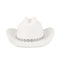 YIWU EVERGROWING CAP LIMITED Bachelorette Bride White Cowgirl Hat for Adults 810120716558