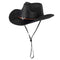 YIWU EVERGROWING CAP LIMITED Costume Accessories Black Cowboy Hat for Adults 810120716619