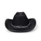 YIWU EVERGROWING CAP LIMITED Costume Accessories Black Cowgirl Hat with Stars for Adults 810120716541