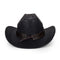 YIWU EVERGROWING CAP LIMITED Costume Accessories Black Deluxe Cowboy Hat for Adults 810120716626