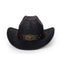 YIWU EVERGROWING CAP LIMITED Costume Accessories Black Deluxe Cowboy Hat for Adults 810120716626