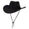 YIWU EVERGROWING CAP LIMITED Costume Accessories Black Suede Cowboy Hat for Adults 810120716725