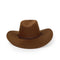 YIWU EVERGROWING CAP LIMITED Costume Accessories Brown Suede Cowboy Hat for Adults 810120716732