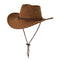 YIWU EVERGROWING CAP LIMITED Costume Accessories Brown Suede Cowboy Hat for Adults 810120716732