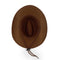 YIWU EVERGROWING CAP LIMITED Costume Accessories Brown Suede Cowboy Hat for Adults 810120716732