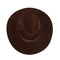 YIWU EVERGROWING CAP LIMITED Costume Accessories Dark Brown Suede Cowboy Hat for Adults 810120716749