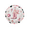 YIWU JINBO IMPORT AND EXPORT CO., LTD Everyday Entertaining Cowgirl "Let's Go Girl" Small Round Dessert Paper Plates, 7 Inches, 8 Count 810120716312