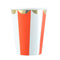 YIWU SANDY PAPER PRODUCTS CO., LTD Everyday Entertaining Carnival Paper Cups, Red, 9 oz, 8 Count 810120712826