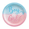 Buy Baby Shower Gender Reveal Party: Dessert Paper Plate 7 Inches, 8 Count sold at Party Expert