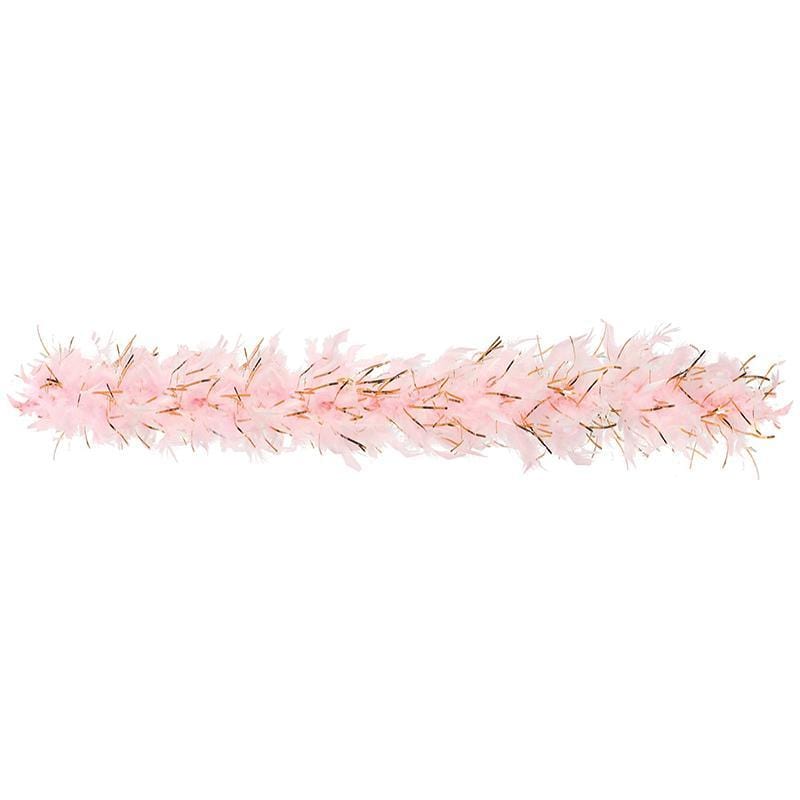 Buy Bachelorette Pink tinsel Bachelorette boa sold at Party Expert