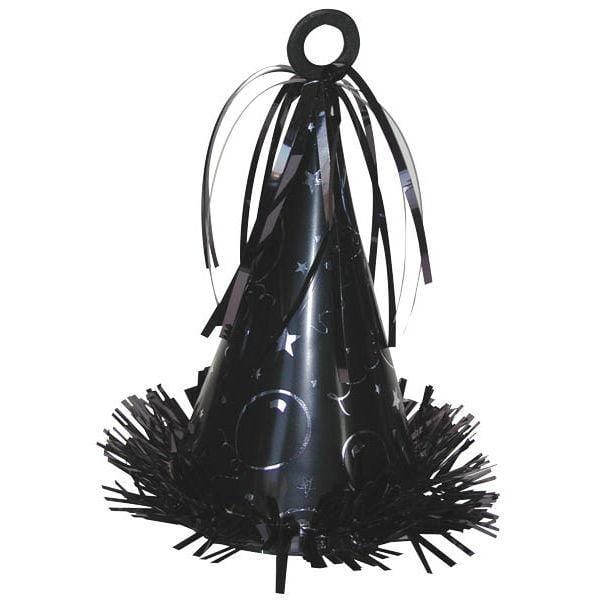 Buy Balloons Black Party Hat Balloon Weight sold at Party Expert