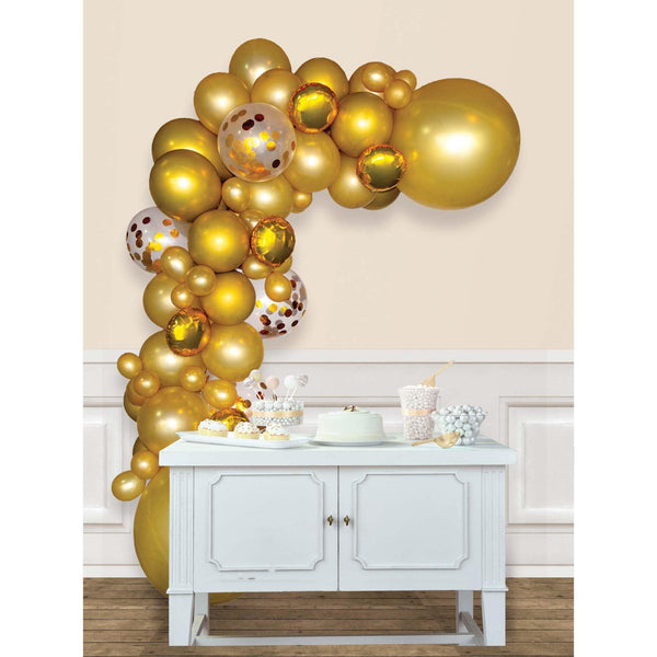 Ensemble de Guirlande de Ballons Or Party Expert