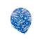 Buy Balloons Royal Blue Birthday Confetti Latex Balloons, 12 Inches, 6 Count sold at Party Expert