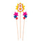 AMSCAN CA Cake Supplies Birthday Cake Pick Candles #8, 5 1/2-7 Inches, 3 Count 192937340530